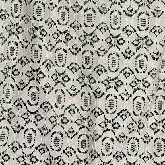 Edme & Esyllte Anthropologie Lace Pencil Skirt Cream 6 bv - Picture 3 of 7